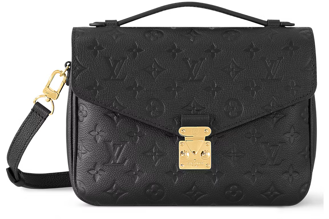 Louis Vuitton Black Louis Vuitton Pochette Metis M41487